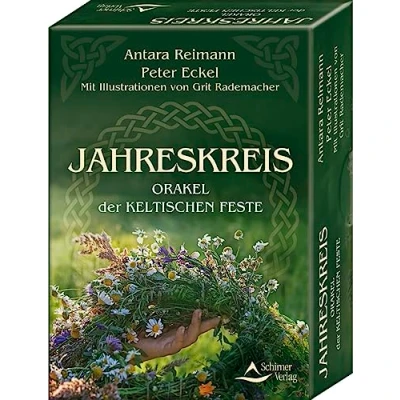 Abbildung von Jahreskreis Orakel der keltischen Feste: Set mit Buch und 48 Karten