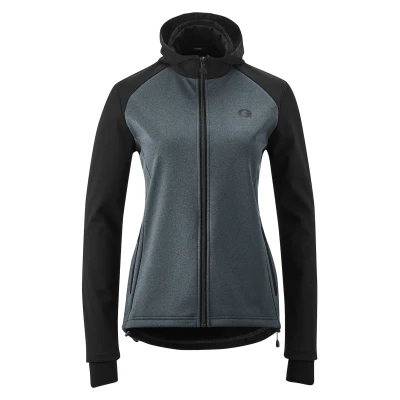 Abbildung von Gonso Radtrikot »TARAVO«, Damen Softshell Hoodie, Windjacke winddicht und atmungsaktiv