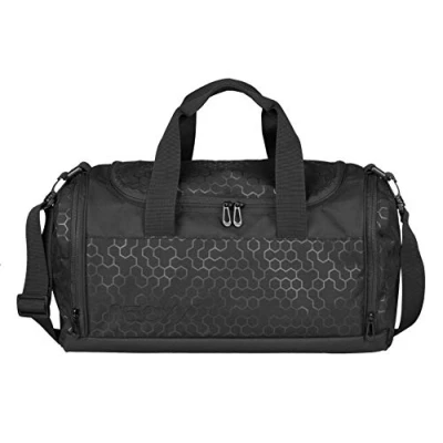 Abbildung von neoxx Champ Sporttasche Pixel in My Mind Tasche aus recycelten PET Flaschen, Trainingstasche für Mädchen und Jungen, Reisetasche Sport Schule