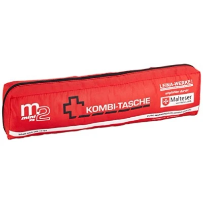 Abbildung von Leina Werke 14024 Mini Kombitasche M2 ohne Klett, XS, Rot/Schwarz/Weiß