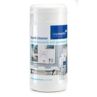 Abbildung von Legamaster 7 121400 Whiteboard Reinigungstücher TZ 66, hygienische &quot;Tuch für Tuch&quot; Entnahme, 100 Tücher in Spenderbox