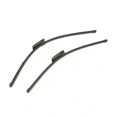 Abbildung von Scheibenwischer Valeo Silencio X.trm, Flat Blade Set 574309 vorne Rahmenlos Stiftbefestigung RENAULT: GRAND SCENIC 2, 2