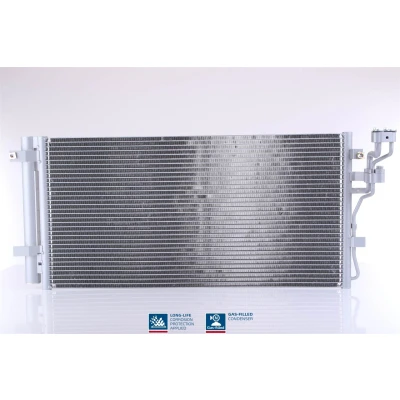 Abbildung von NISSENS 940260 Klimakondensator mit Trockner Aluminium 705 R 134a