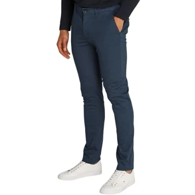 Abbildung von Tommy Hilfiger Bleecker Structure Chino, Herren, Größe: 29x30, Desert sky