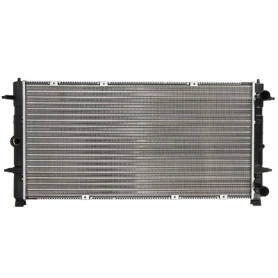 Abbildung von THERMOTEC D7W003TT Kühler, Motorkühlung Aluminium 718 382 30 Kühlrippen mechanisch gefügt VOLKSWAGEN: Transporter 4 Bus,