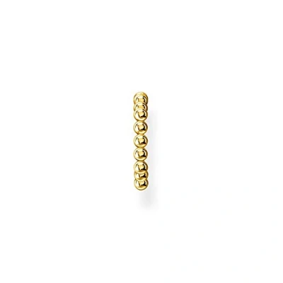 Abbildung von Thomas Sabo Einzel Ohrklemme Kugeln gold vergoldetes Silber EC0017 413 39