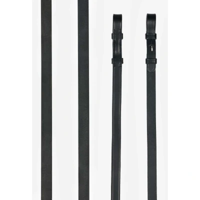 Abbildung von LeMieux Kudos Zügel Kris Extreme Rubber Schwarz Warmblut Agradi.deVerkauft von Agradi