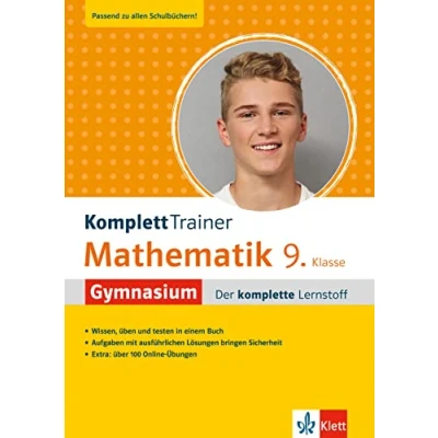 Abbildung von Klett KomplettTrainer Gymnasium Mathematik 9. Klasse: Der komplette Lernstoff mit 100 Online Übungen