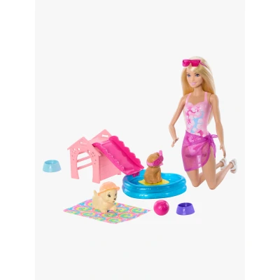 Abbildung von Barbie Puppy Pool Party Spielset