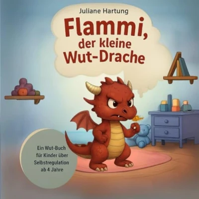 Abbildung von Flammi, der kleine Wut Drache: Ein Buch für Kinder über Selbstregulation ab 4 Jahre