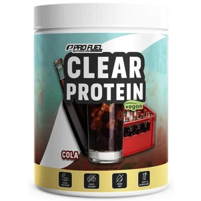 Abbildung von Clear Protein Vegan 360g COLA unglaublich leckerer &amp; erfrischender Drink vegane Whey Protein/Iso Alternative mit hochwertigem Erbsenproteinhydrolysat 56%