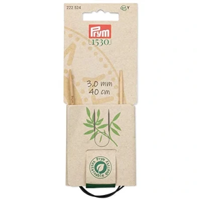 Abbildung von Prym 222524 Rundstricknadel 1530, Bambus, 40cm, 3,0mm