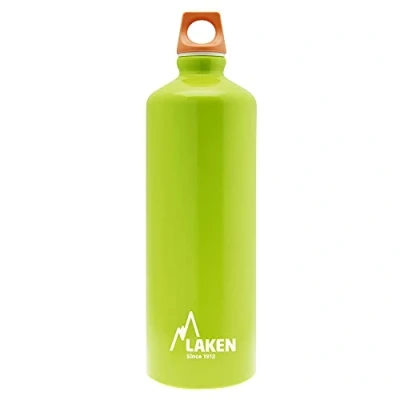 Abbildung von Laken Futura Alu Trinkflasche Schmale Öffnung Schraubdeckel mit Schlaufe 1L, Grün