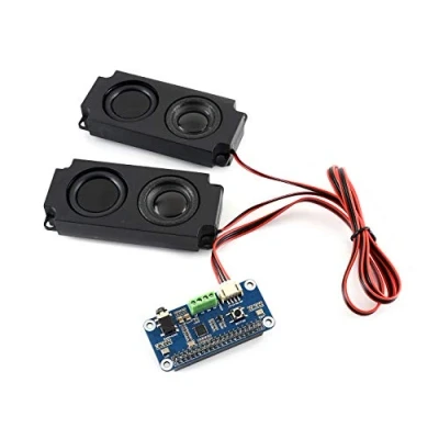 Abbildung von Waveshare WM8960 Hi Fi Sound Card HAT for Raspberry Pi Audio Module Support Stereo CODEC Play/Record can Directly Drive Speakers to Play Music I2C I2S Interface 5V Power Supply