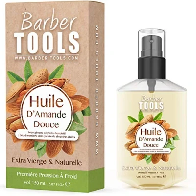 Abbildung von Mandelöl Süßes 100% rein, natürlich &amp; kaltgepresst Gesicht, Körper, Haare, Nägel (150 ml)