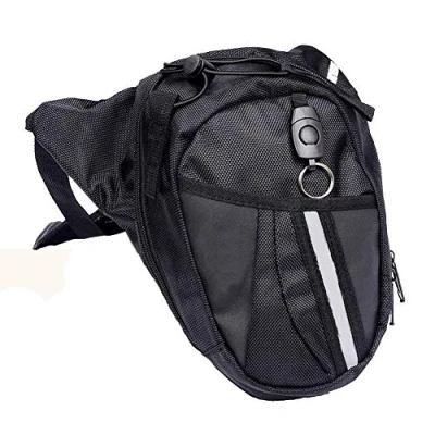 Abbildung von Sport Beintasche,Motorrad Pack Gürteltasche Beinbeutel Mode Beintasche Multi Leg Drop Utility Bag Security Bein Geldgürtel zum Reisen Klettern Radfahren und Joggen.