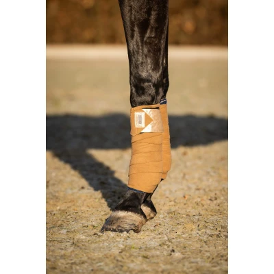 Abbildung von HB Ruitersport Bandagen Showtime Lake View Set Tabacco One Size