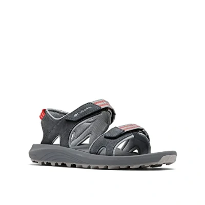Abbildung von Columbia Trailstorm Hiker 2 Strap Trekkingsandalen für Damen, Grau (Graphite x Red Hibiscus), 38 EU