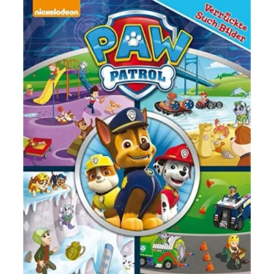 Abbildung von PAW Patrol Verrückte Such Bilder Pappbilderbuch mit Suchaufgaben auf 18 Seiten Wimmelbuch für Kinder ab Monaten