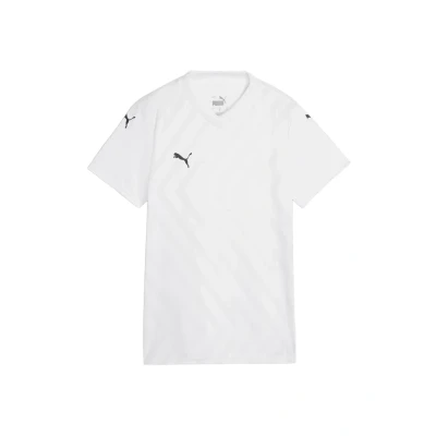 Abbildung von Puma Teamglory FußballTrikot, Damen, Größe: XS, Weissschwarzgrau