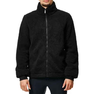Abbildung von Equestrian Stockholm FW25 Black Heren Teddy Fleece vest