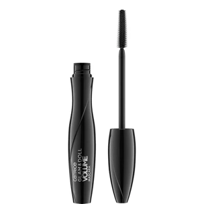 Abbildung von Catrice Glam&amp;Doll Volume Mascara, Nr. 010, Schwarz, volumengebend, definierend, verlängernd, matt, vegan, ohne Mikroplastikpartikel, Nanopartikel frei, Parfüm, 1er Pack (10ml)