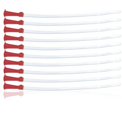 Abbildung von Horn Medical 10x Flexible Einlaufhilfe I Darmrohr für Irrigator Set/Einlaufbecher Größe wählbar (CH 18 Ø 6,0mm)