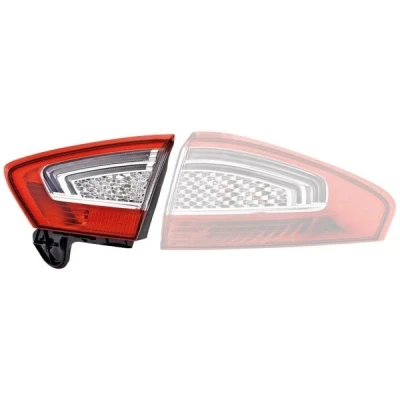 Abbildung von HELLA 9EL 354 997 021 Rückleuchte rechts innerer Teil H21W, LED, P21W mit Glühlampen ohne Lampenträger FORD: MONDEO 4