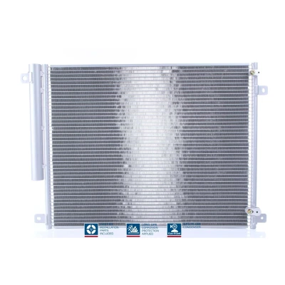 Abbildung von NISSENS 940853 Klimakondensator mit Trockner Aluminium 580 R 134a, 1234yf