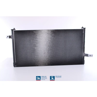 Abbildung von NISSENS 94847 Klimakondensator ohne Trockner Aluminium 736 R 134a SUBARU: Forester I