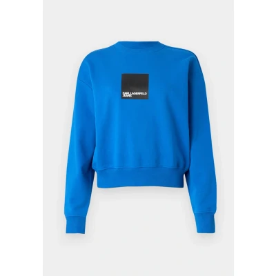 Abbildung von Karl Lagerfeld Jeans LOGO Sweatshirt, Damen, Größe: XS, Blue