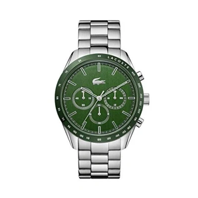 Abbildung von Lacoste Boston Chronograph silvercoloured, Herren, Größe: One Size, Silver coloured