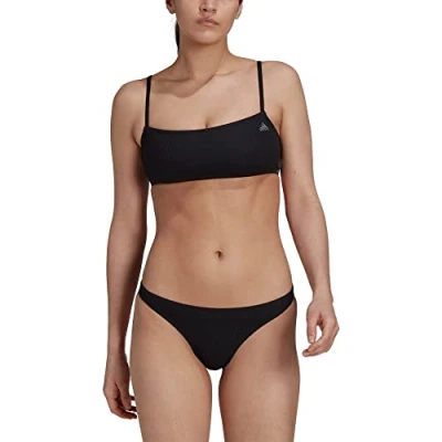 Abbildung von Adidas, Iconisea Bk Set, Bikini, Schwarz, XL, Donna