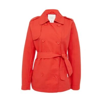 Abbildung von QS MIT GÜRTEL Leichte Jacke, Damen, Größe: Large, Rot