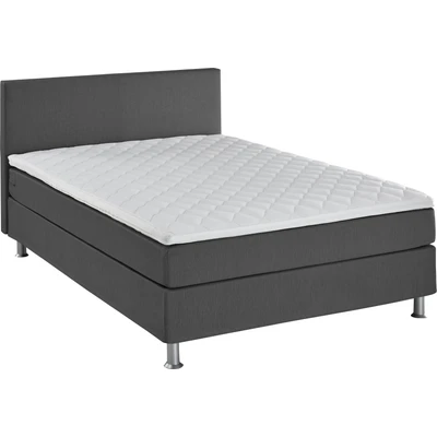Abbildung von ATLANTIC home collection Boxbett inklusive Rost und H3 Federkernmatratze, Holz, Karamell, 140 x 200 cm