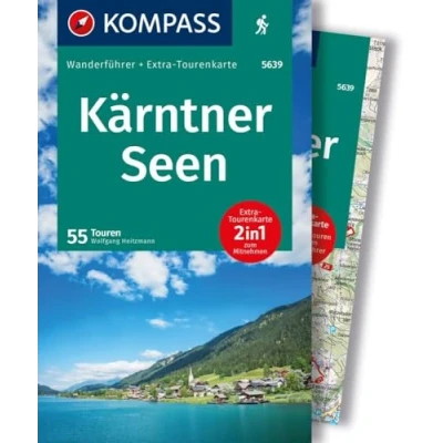 Abbildung von KOMPASS Wanderführer Kärntner Seen, 55 Touren mit Extra Tourenkarte: GPS Daten zum Download