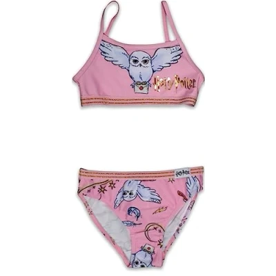 Abbildung von Harry Potter Hedwig Mädchen Bademode AS8, Alter, 4 Jahre, Regular, Rosa, 104 cm