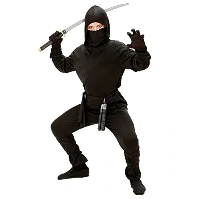 Abbildung von W WIDMANN MILANO Party Fashion Kinderkostüm Ninja, japanischer Krieger, Kämpfer, Faschingskostüme