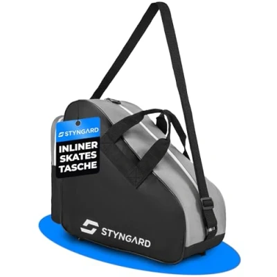 Abbildung von STYNGARD Schlittschuhtasche Damen &amp; Herren Schlittschuhe Tasche Inlinertasche für Eislaufschuhe und Inlineskates aus robustem Material Modell Montreal