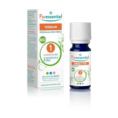 Abbildung von Puressentiel Ätherisches Öl Teebaum Bio 10 ml BBDÄÖ 100% rein und natürlich