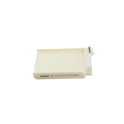 Abbildung von BOSCH 1 987 432 120 Innenraumfilter Partikelfilter 185 180 28 DACIA: Sandero I, Duster Off Road, Logan I MCV, RENAULT: CLIO 3