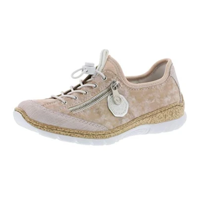 Abbildung von Rieker N4263 Damen Slipper, rosa, EU 36