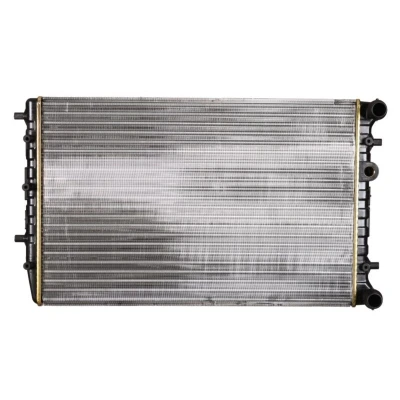 Abbildung von NISSENS 67322 Kühler, Motorkühlung Aluminium 635 415 34 Kühlrippen mechanisch gefügt VOLKSWAGEN: Polo IV Hatchback, SKODA: Fabia I Hatchback