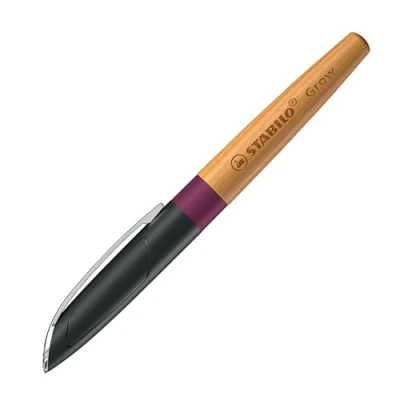 Abbildung von STABILO Klimaneutraler Füller Grow in pflaumenrot/Kirsche Einzelstift inklusive Patrone