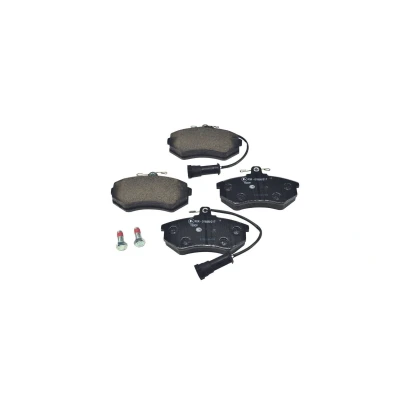 Abbildung von HELLA 8DB 355 017 651 Bremsbelagsatz mit integriertem Verschleißwarnkontakt Bremssattelschrauben Zubehör AUDI: Coupe B3, 80 200 C3 Saloon