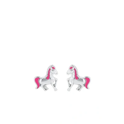 Abbildung von Prinzessin Lillifee Pferde Ohrringe für Kinder, Größe: One Size, Pink