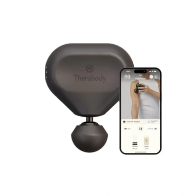 Abbildung von Therabody Massagepistole »Theragun Mini 3.0 Schmerzlinderung, Erholung, Stressreduktion«, App Steuerung, portabel, 3 Aufsätze