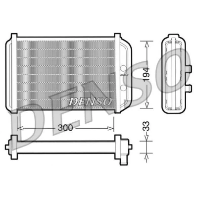 Abbildung von DENSO DRR09033 Wärmetauscher