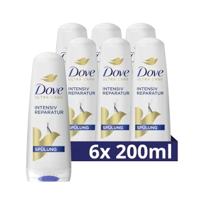 Abbildung von Dove Spülung Intensiv Reparatur Conditioner für strapaziertes Haar mit Bio Restore Complex 200 ml 6 Stück