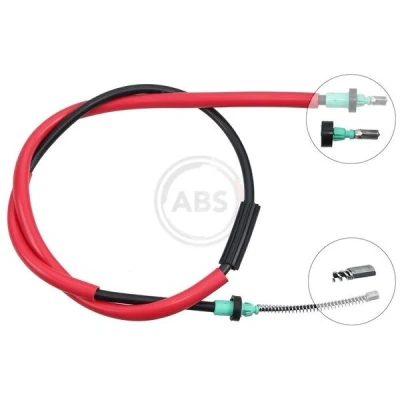 Abbildung von A.B.S. K13885 Handbremsseil 1440 Trommelbremse für Links /Rechtslenker RENAULT: Clio 3, III Grandtour, Modus / Grand